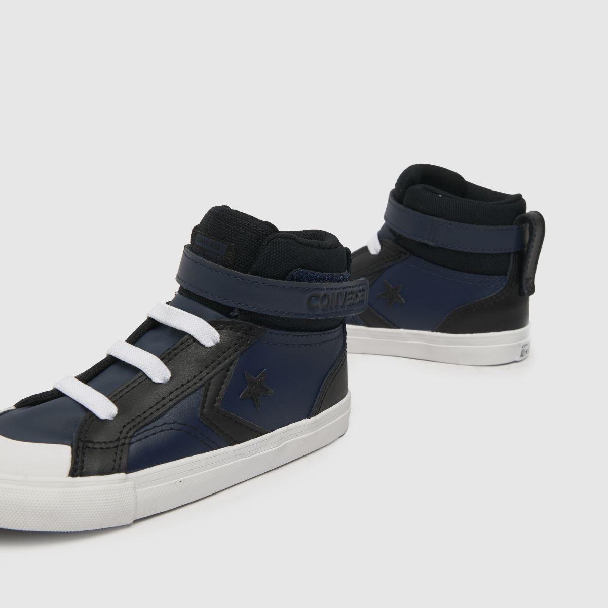 Converse marinblå och svarta Pro Blaze pojkarsneakers