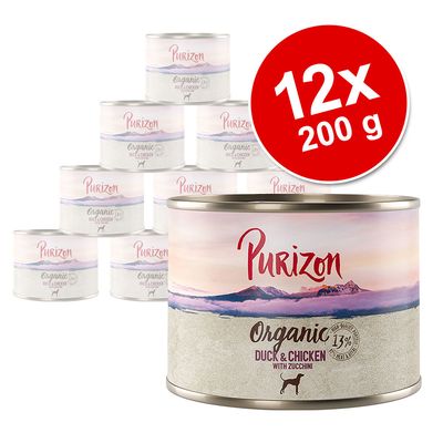 Sparpaket Purizon Organic 12 x 200 g