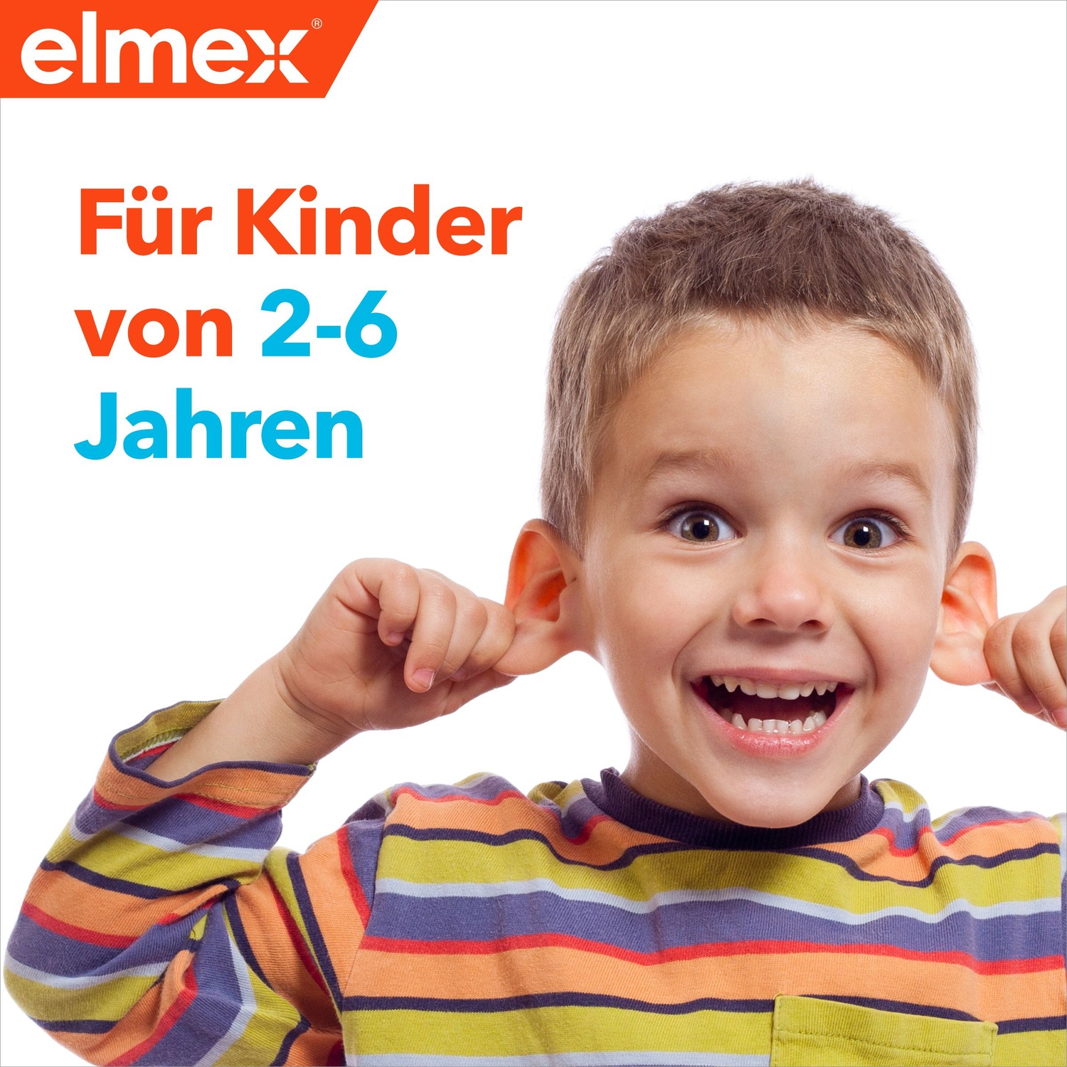Kinder-Zahnbürste 2-6 Jahre Weich