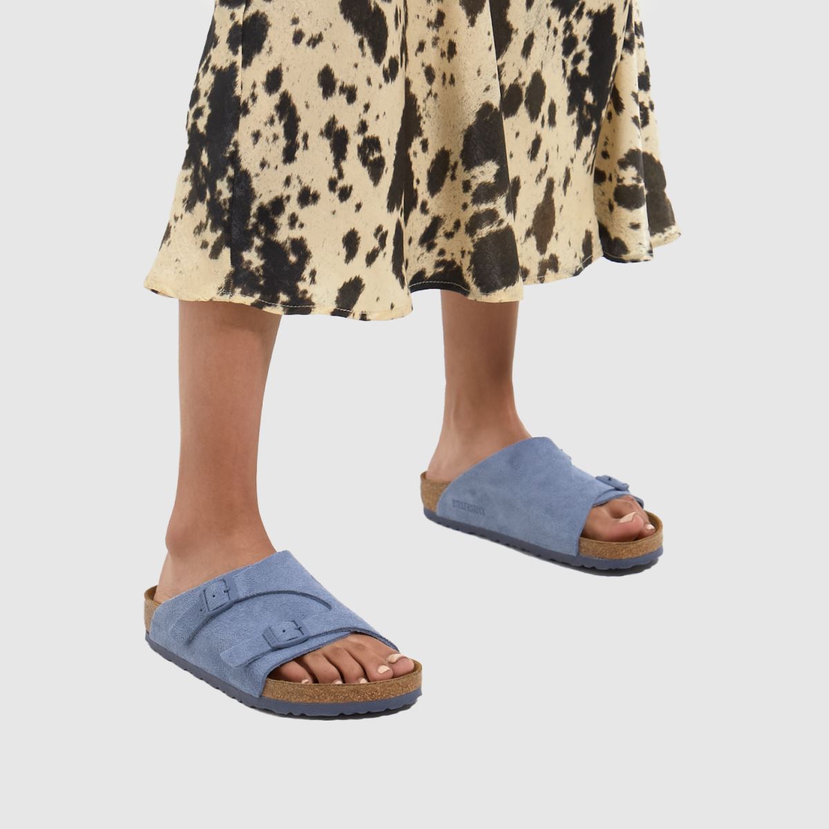 BIRKENSTOCK Zürich-sandaler i ljusblått
