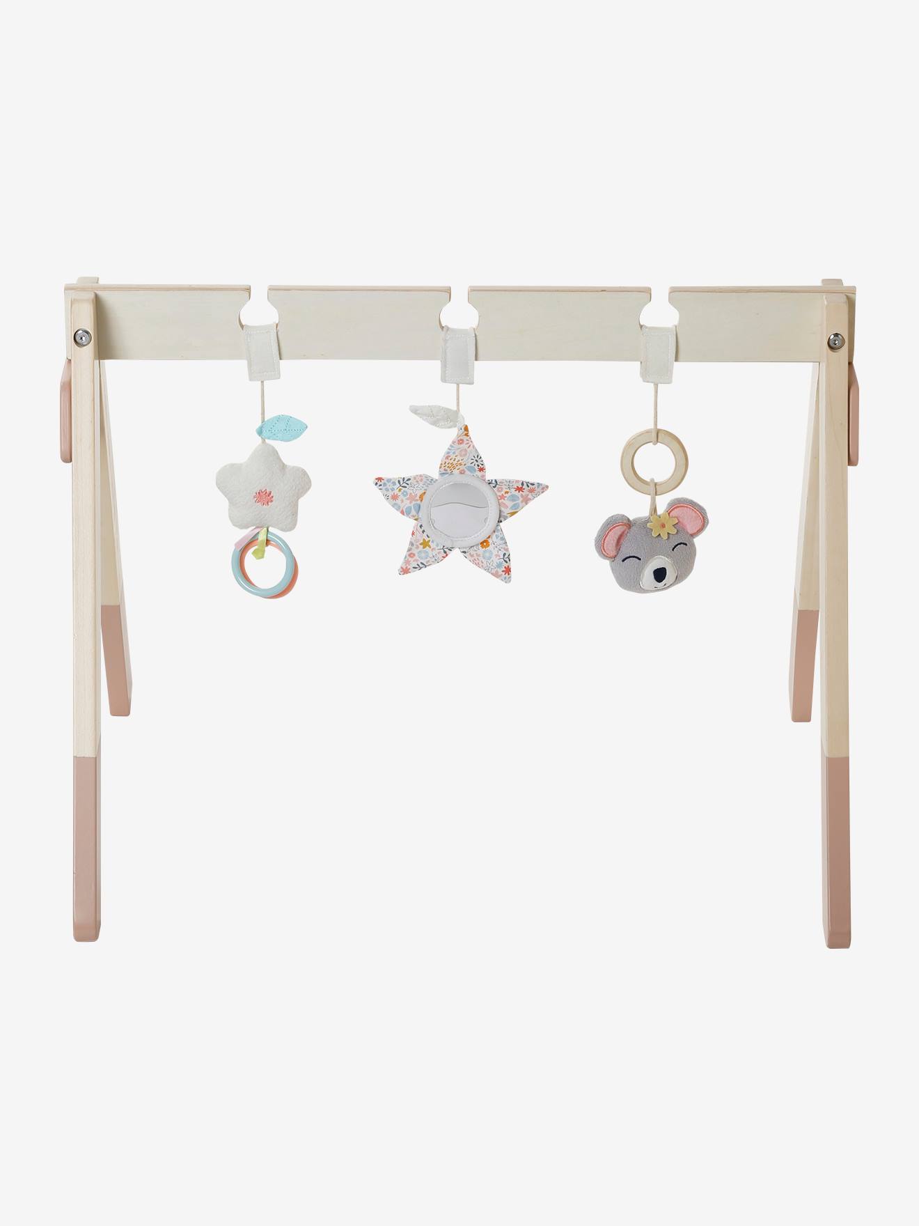 Vertbaudet Baby Spielbogen aus Holz FSC - mehrfarbig/rosa welt