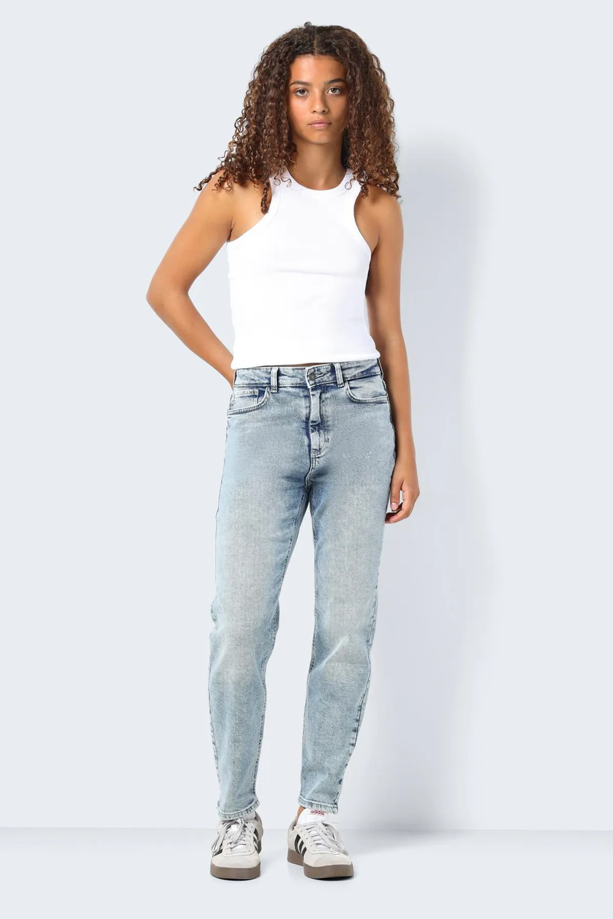 Noisy May  Jeans - Dunkelblau - Wide Leg