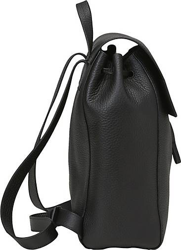 Marc O'Polo Rucksack aus genarbtem Rindleder