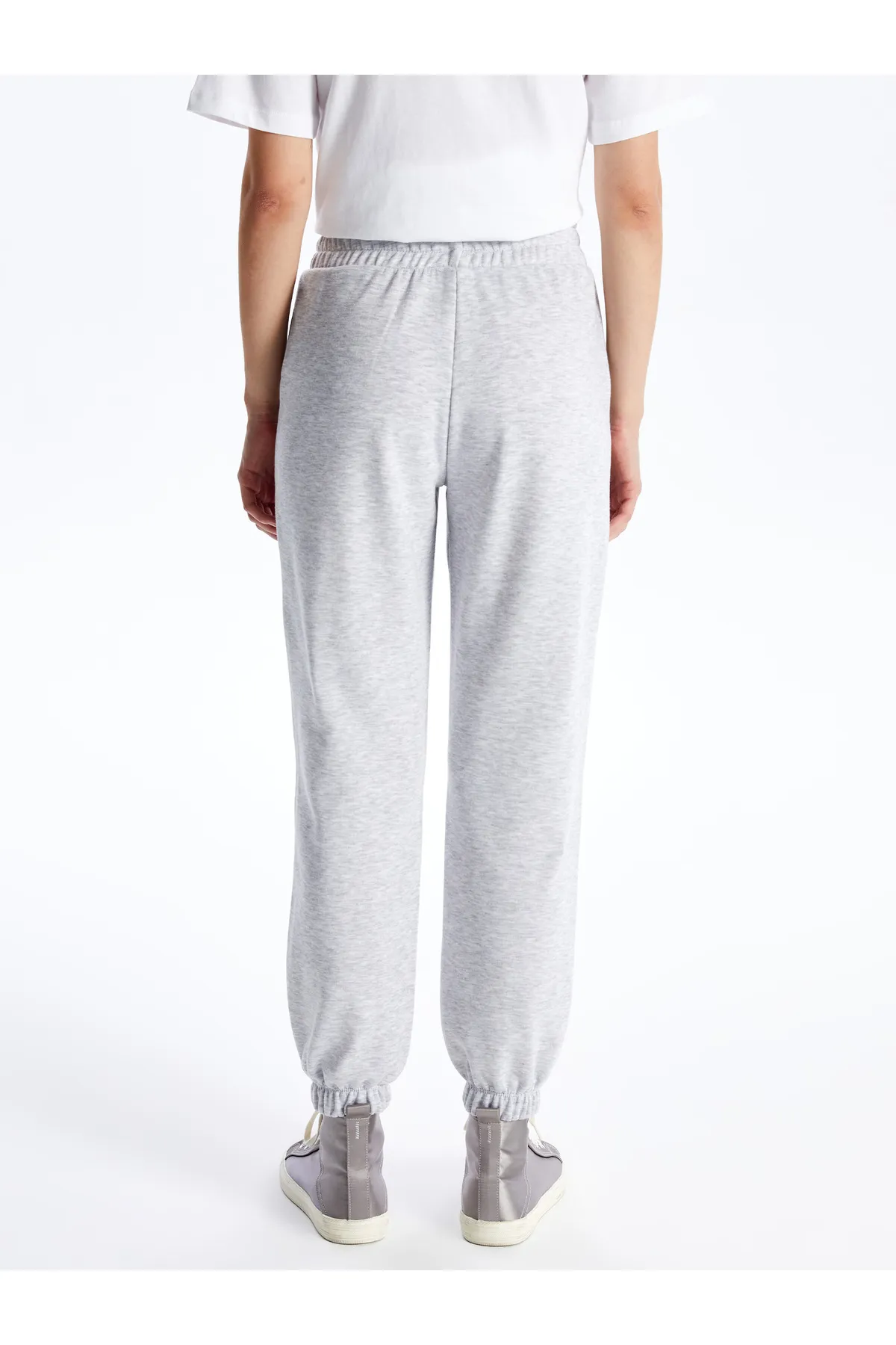 LC Waikiki  Einfarbige Jogger-Jogginghose für Damen mit elastischem Bund
