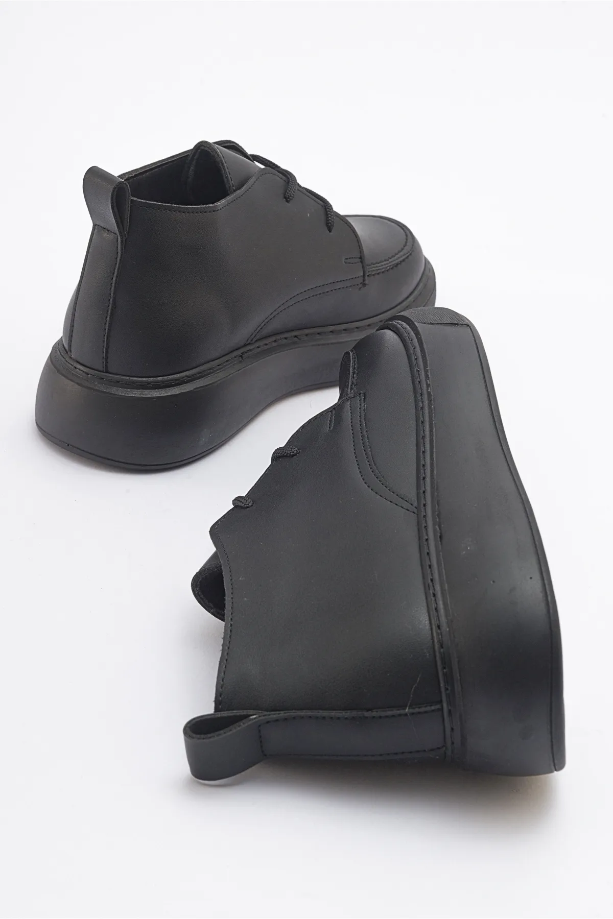 LuviShoes  VALVE Black Skin Damenstiefel