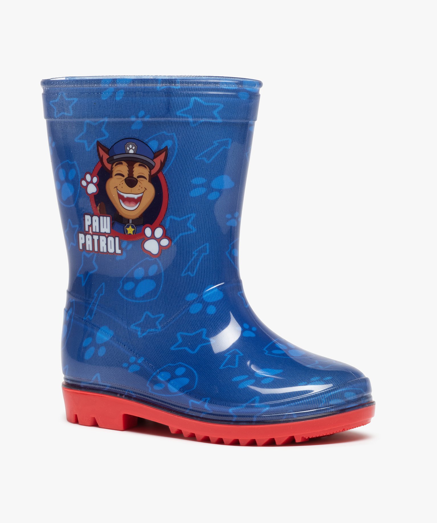 Bottes de pluie Garçon imprimées à semelle crantée – P... bleu | GEMO