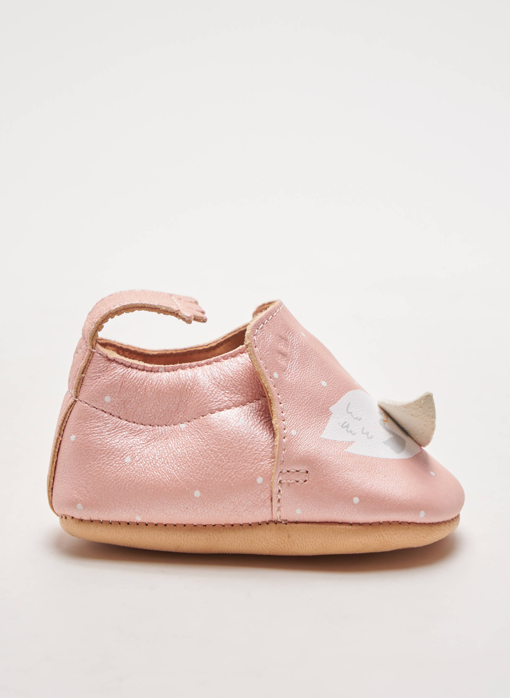Easy Peasy Chaussons Fille couleur rose
