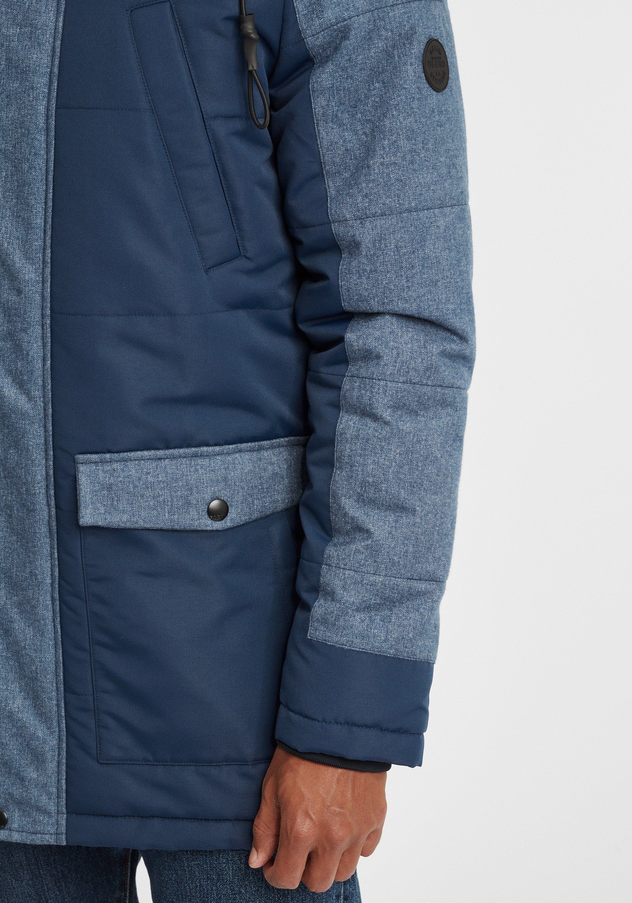Blend Parka BHMikael modische Herren Winterjacke mit Kapuze