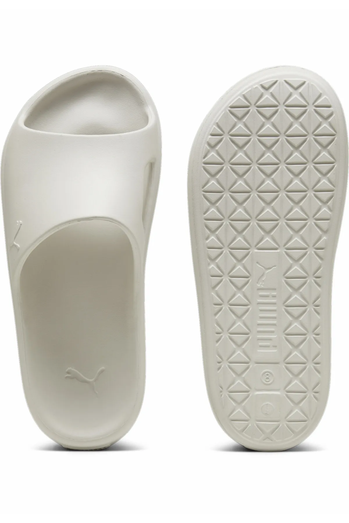 Puma  Pantolette - Grau - Flacher Absatz