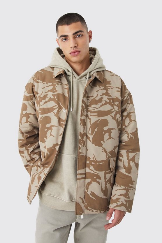 Oversize Ripstop Camouflage Trucker-Kappe
