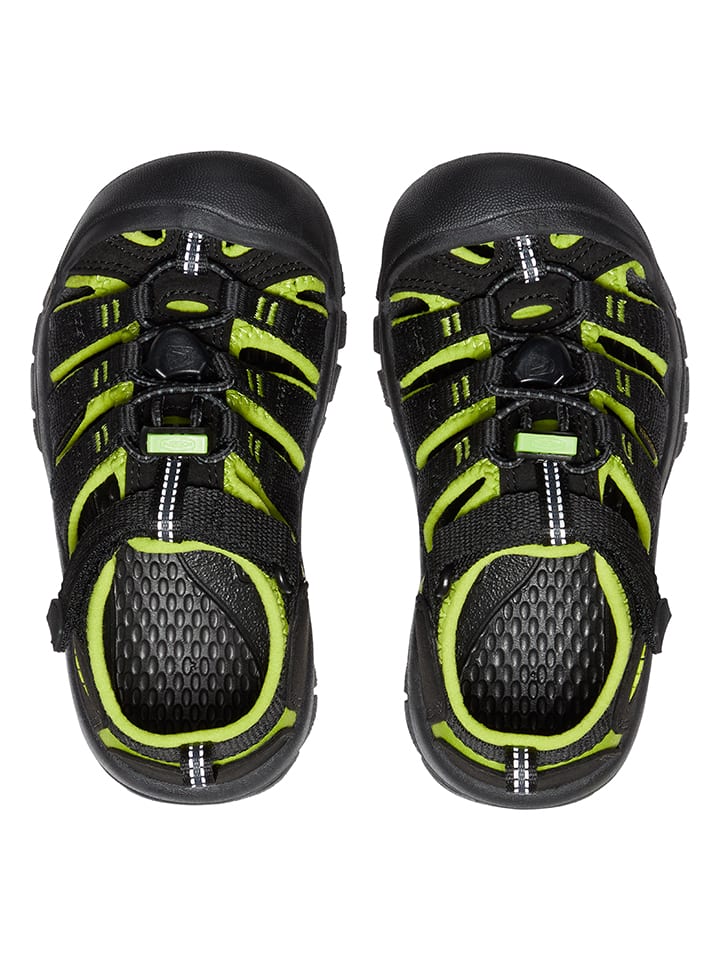 Keen Wandersandalen in Schwarz/ Grün günstig kaufen