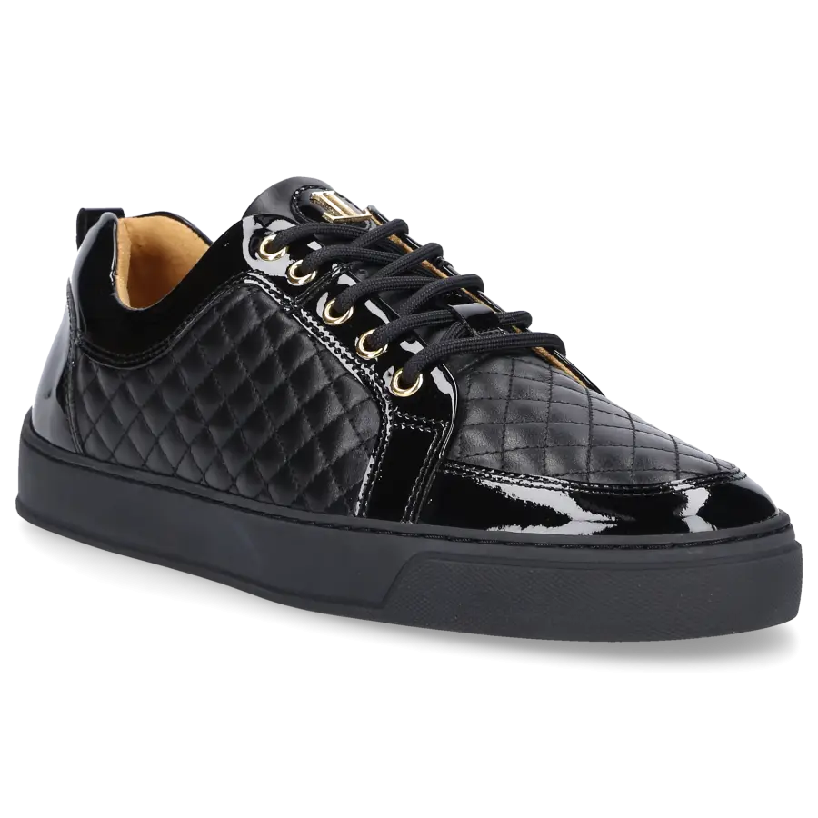 Leandro Lopes - Sneaker low EZIO Kalbsleder - schwarz