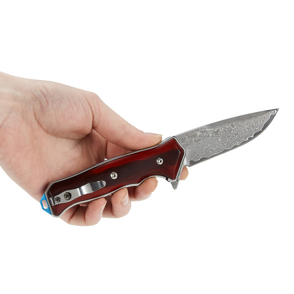 EINHANDMESSER DAMASZENER - Klappmesser