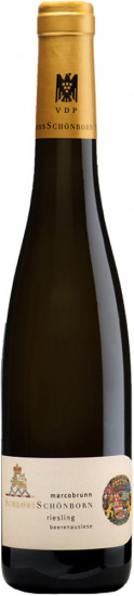 2011 Erbach Marcobrunn Riesling Beerenauslese edelsüß 0,375 L - Domänenweingut Schloss Schönborn