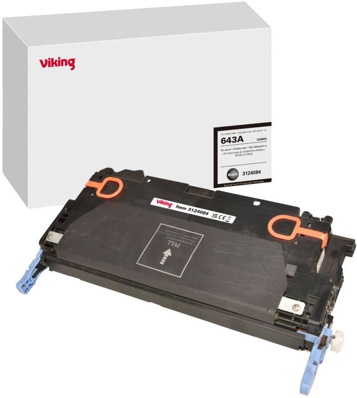 Viking 643A Kompatibel HP Tonerkartusche Q5950A Schwarz