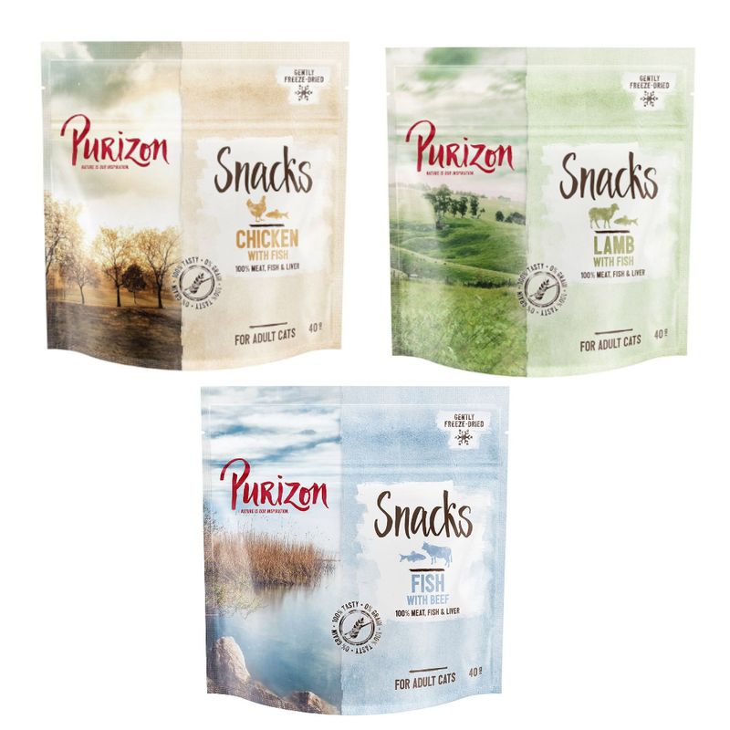 Sparpaket Purizon Katzensnack 3 x 40 g zu TOP-Preisen | bitiba %