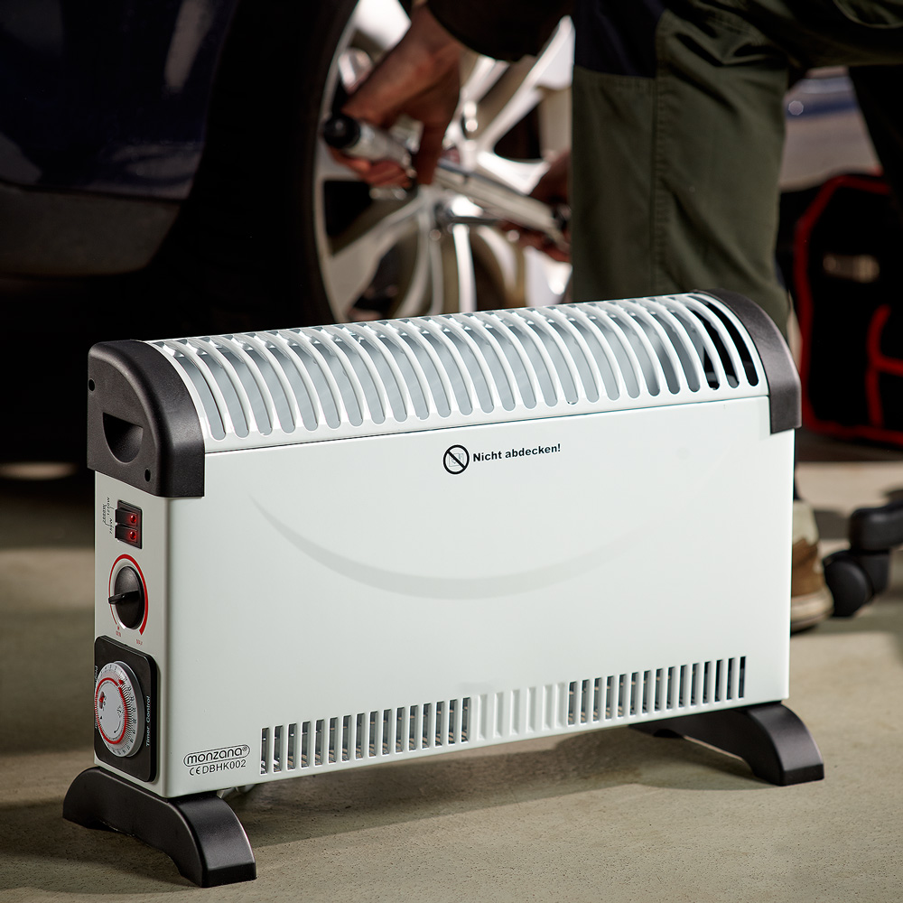Casaria Deuba Konvektor Heizgerät 2000 W mit 24Std. Timer und Frostwächterfunktion