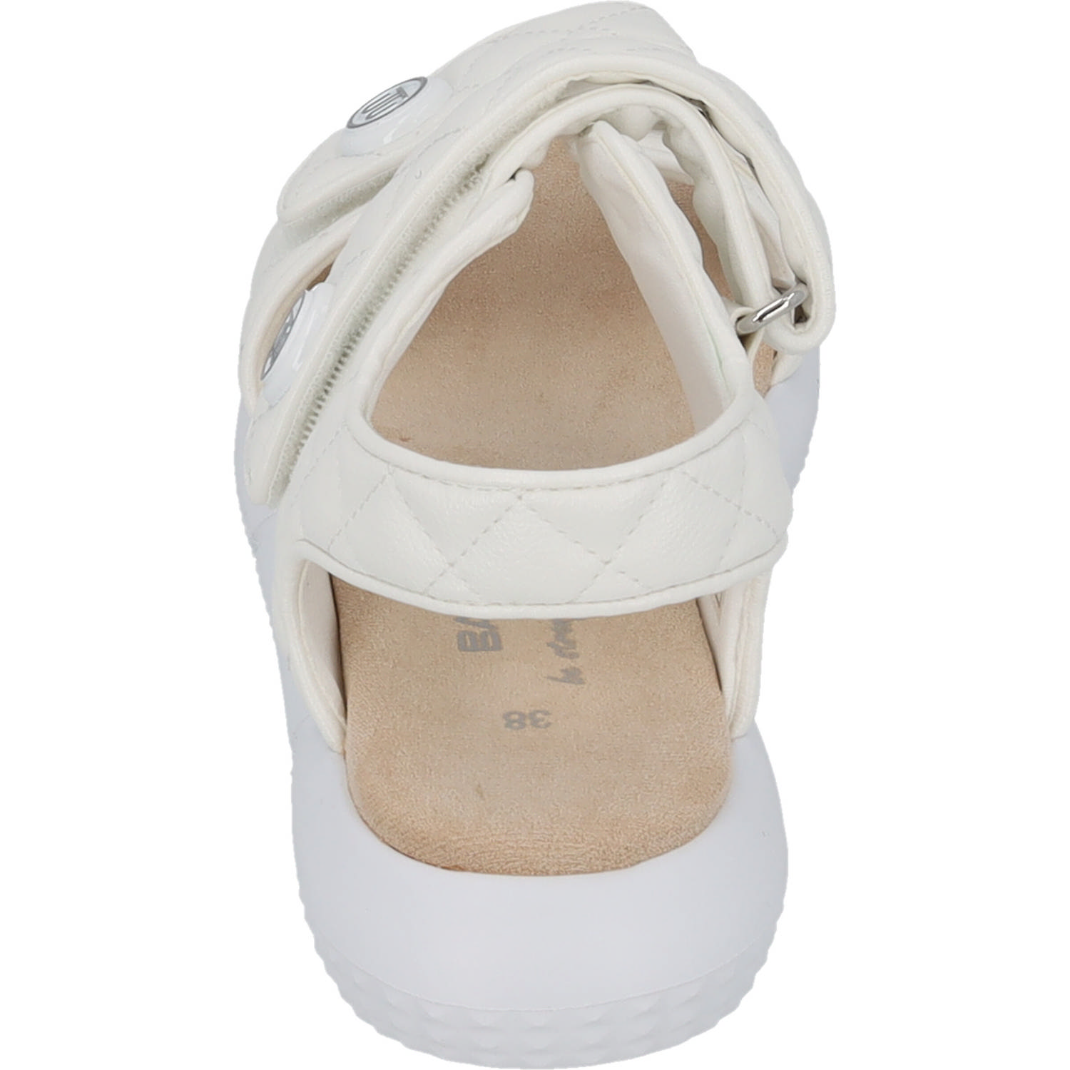 Bagatt Jersey A7886, Keilsandaletten, Damen, white