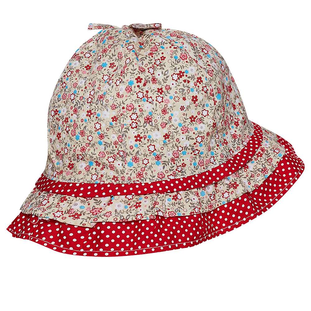 Hello Kitty Mädchen Sonnenhut ME4130-red