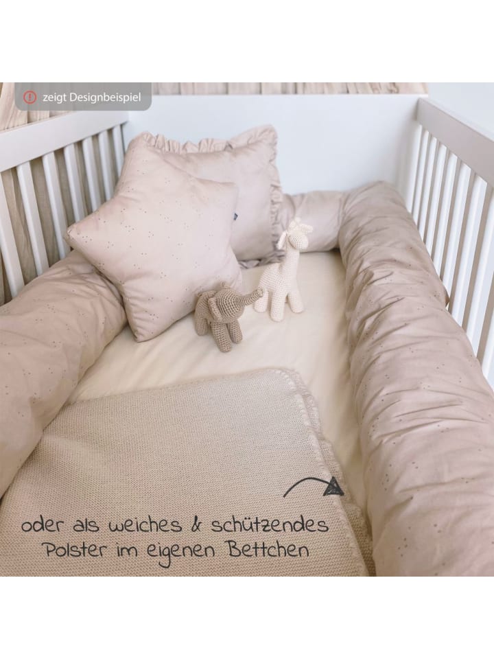 Alvi Nestchen Carré Schlummer-Carré Jersey - Sternenhimmel in grau günstig kaufen onesize