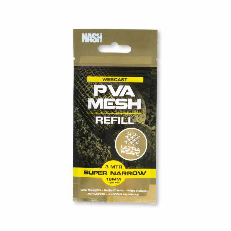 Náhradní náplň do PVA filetu Soluble Nash Webcast Ultra Weave Super Narrow 18mm