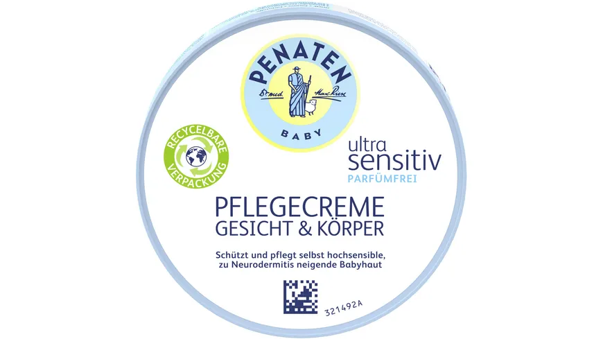 Penaten ultra sensitiv Plegecreme Gesicht+ Körper 100 ml