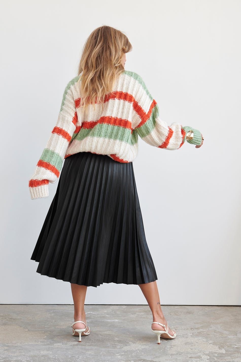 Penny pleated skirt