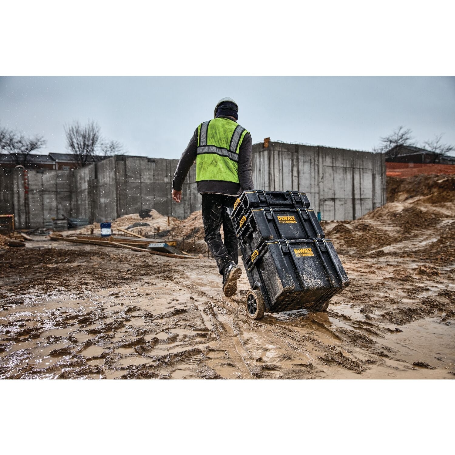 Príslušenstvo DeWalt DWST83402-1 3 v 1 Vozík ToughSystem 2.0 + DS165-DS300-DS450