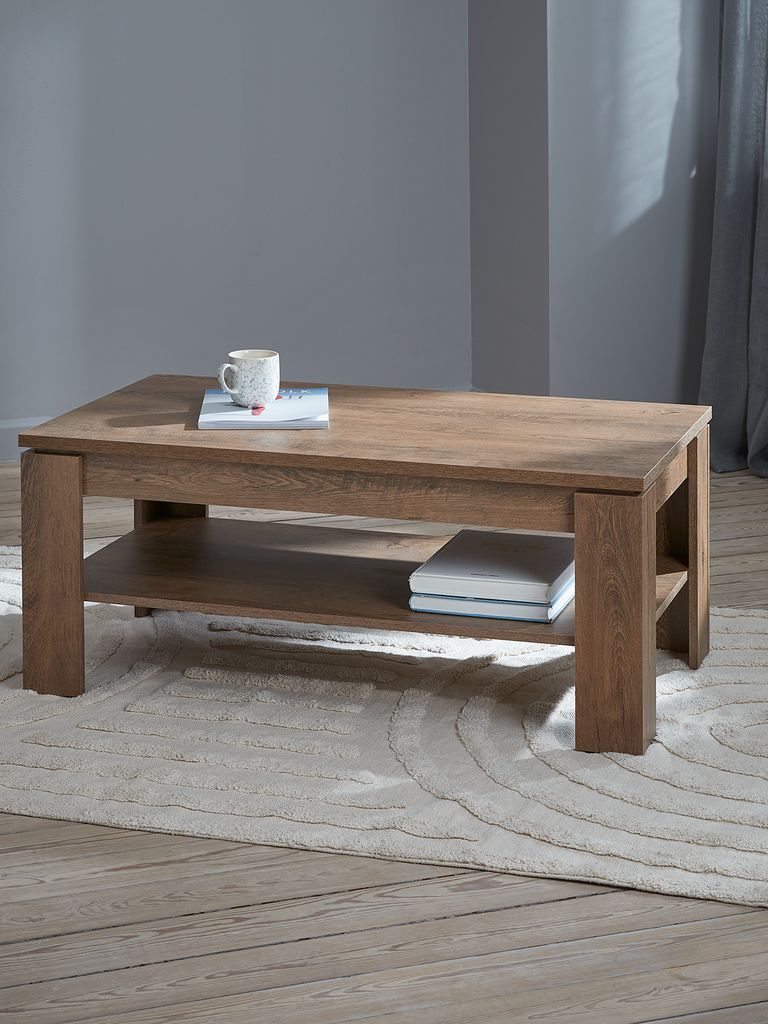 Mesa de centro VEDDE 60x110 na cor carvalho selvagem