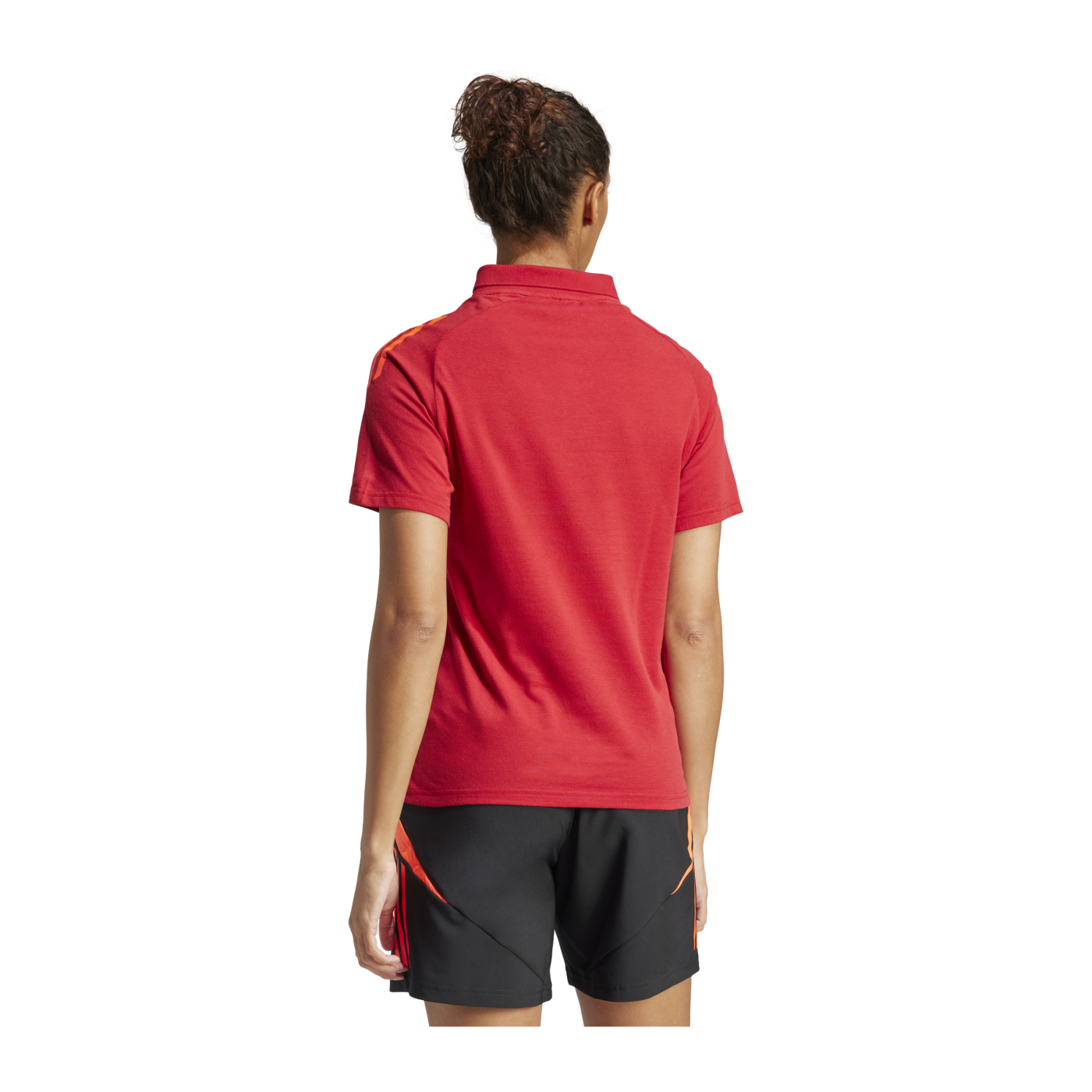 adidas Tiro 24 Competition Poloshirt Damen Rot