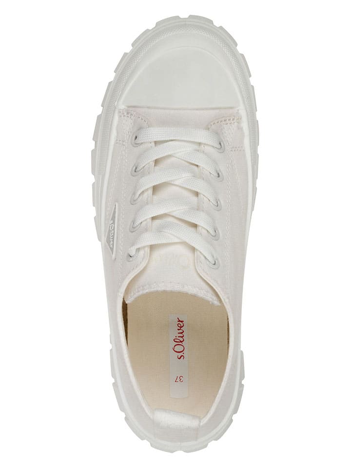 s.Oliver Sneakers in Weiß günstig kaufen