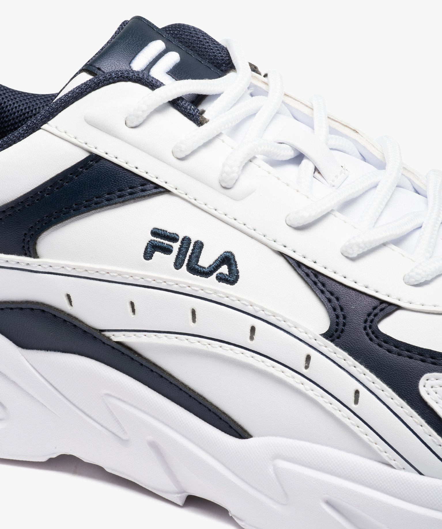 Baskets homme running bicolores à lacets – Fila RRX blanc | GEMO