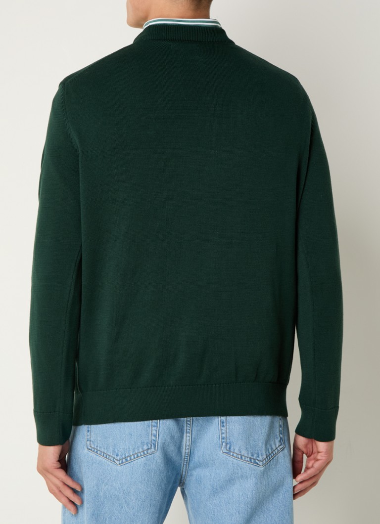 Maglione Gant a maglia fine con logo ricamato