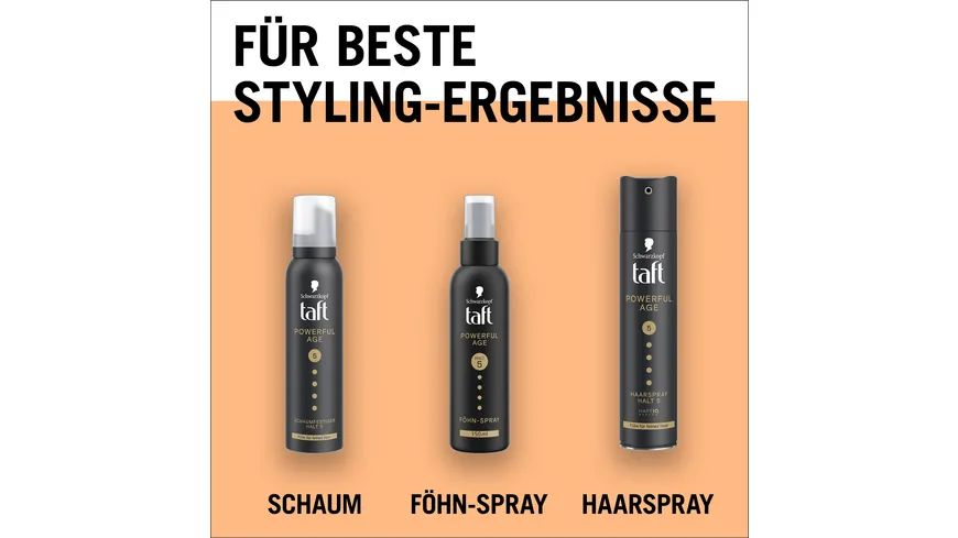 TAFT Schaumfestiger Powerful Age 150ml Haltegrad 5 - sehr starker Halt 150 ml