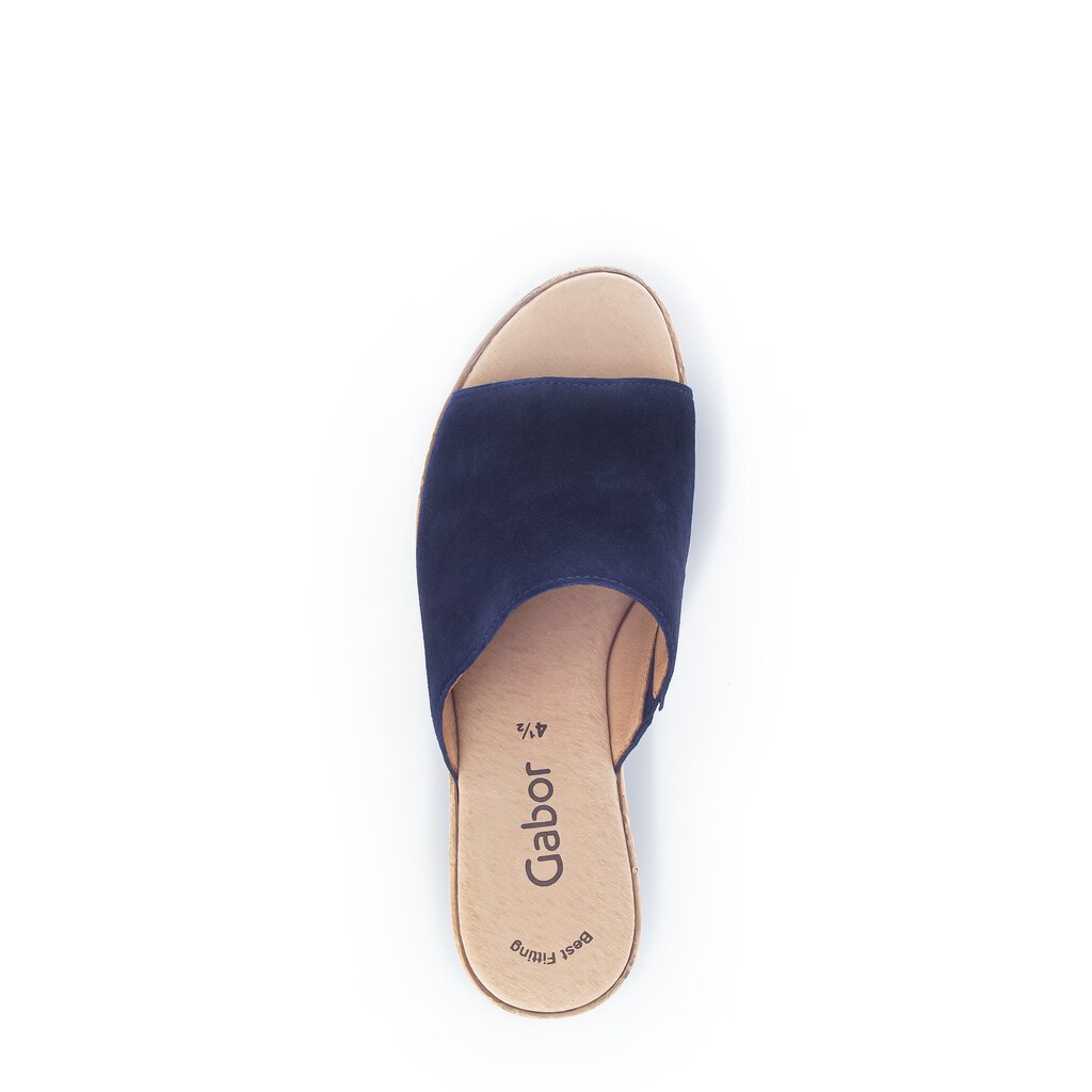 Gabor fashion Pantolette blau