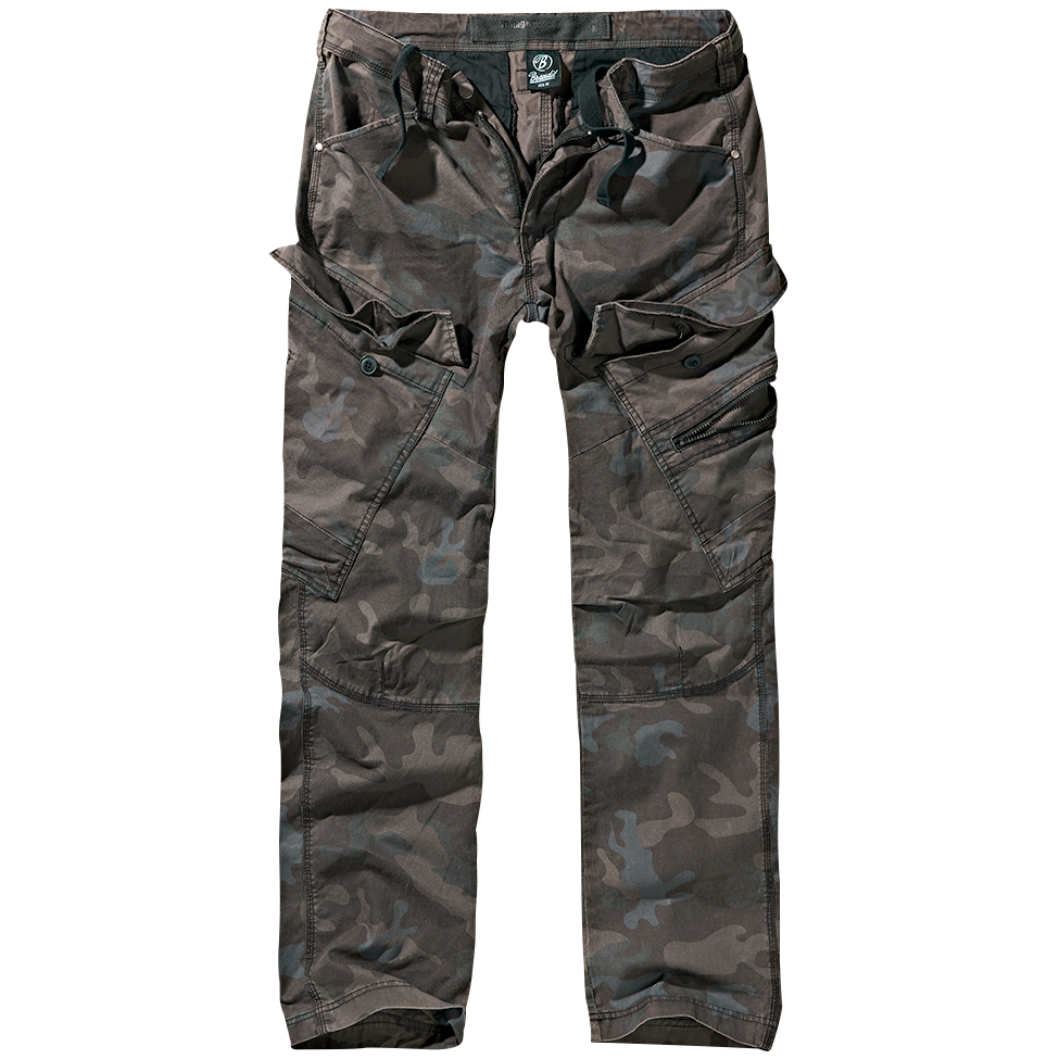 Brandit Herren Hose Aven Slim Fit (darkcamo)