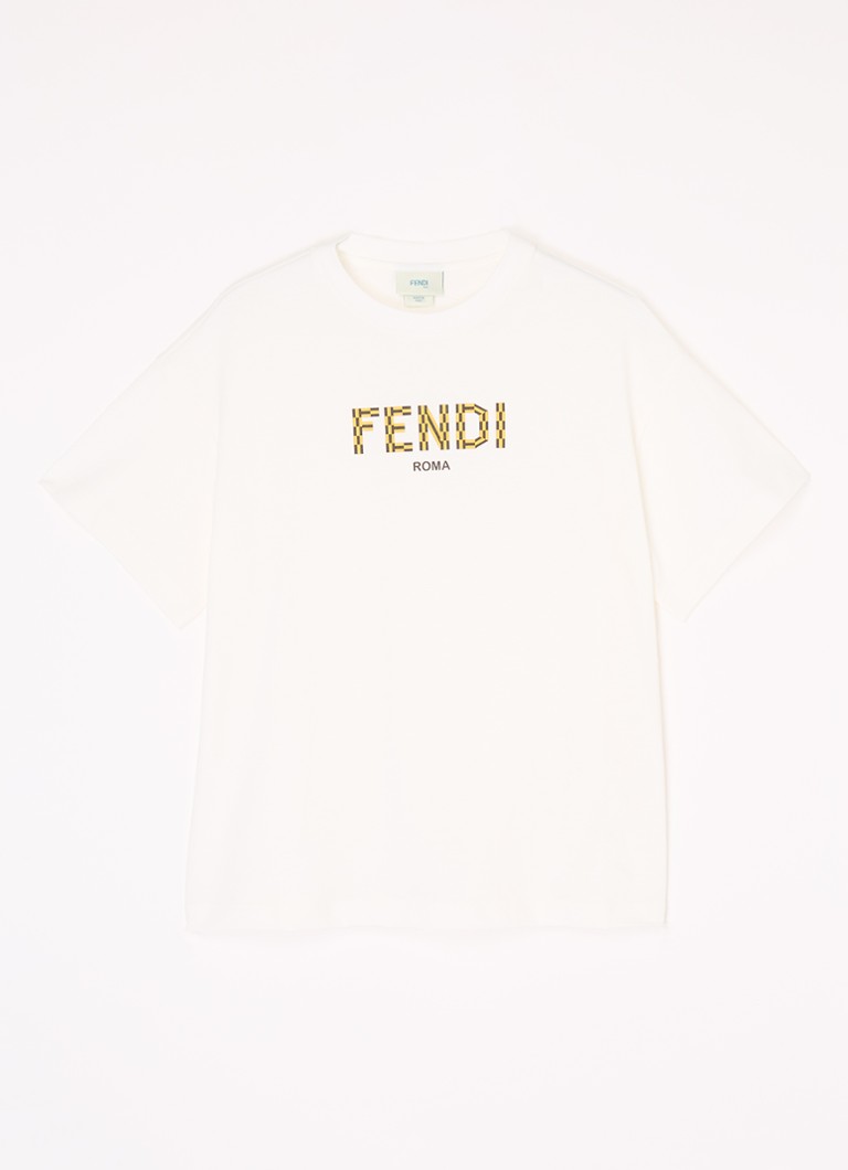 Koszulka Fendi z nadrukowanym logo