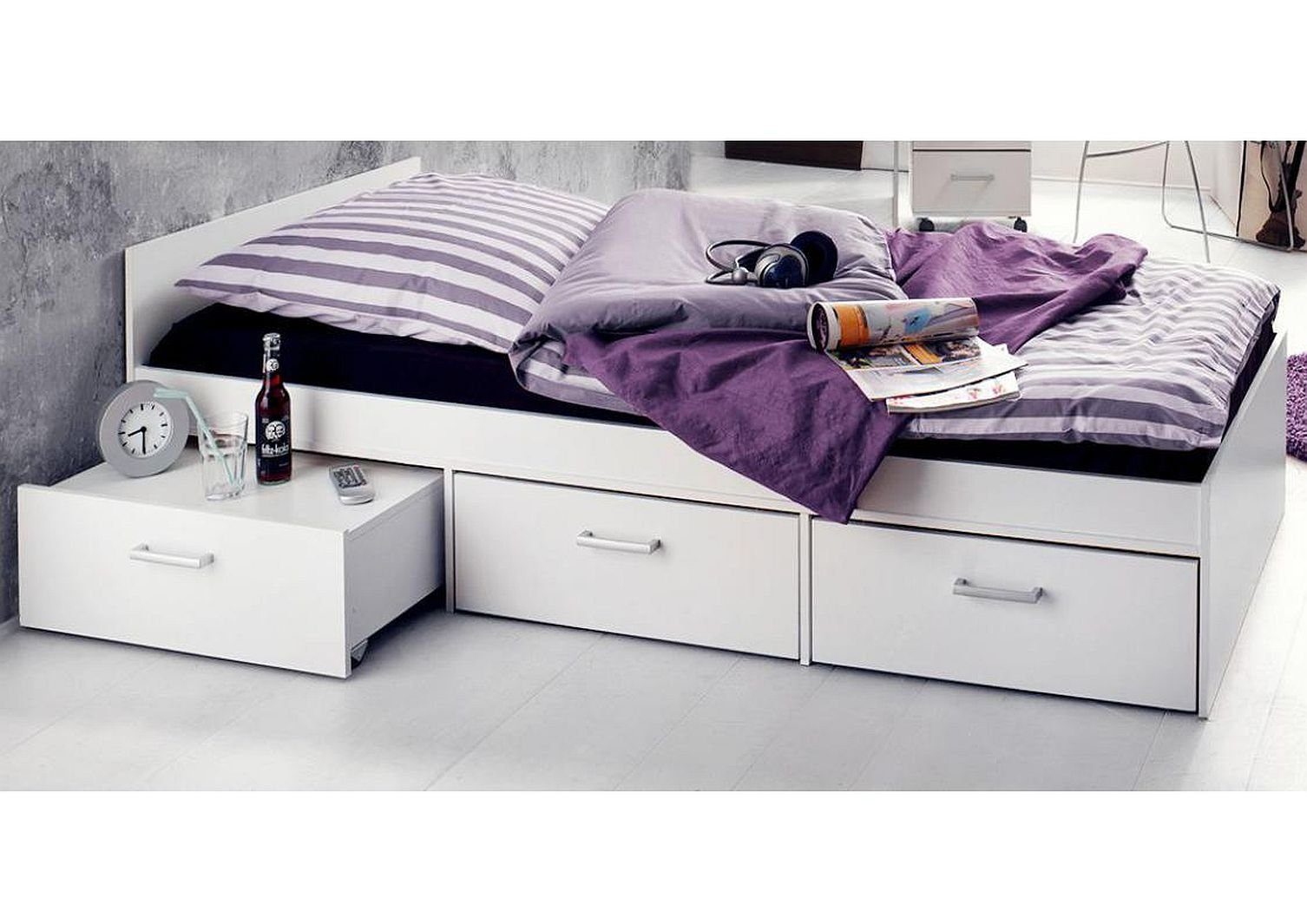 Storado Jugendzimmer-Set Berlin weiß matt Colli 1 bis 4 (EAN 4260498522767), (siehe Artikelbeschreibung)