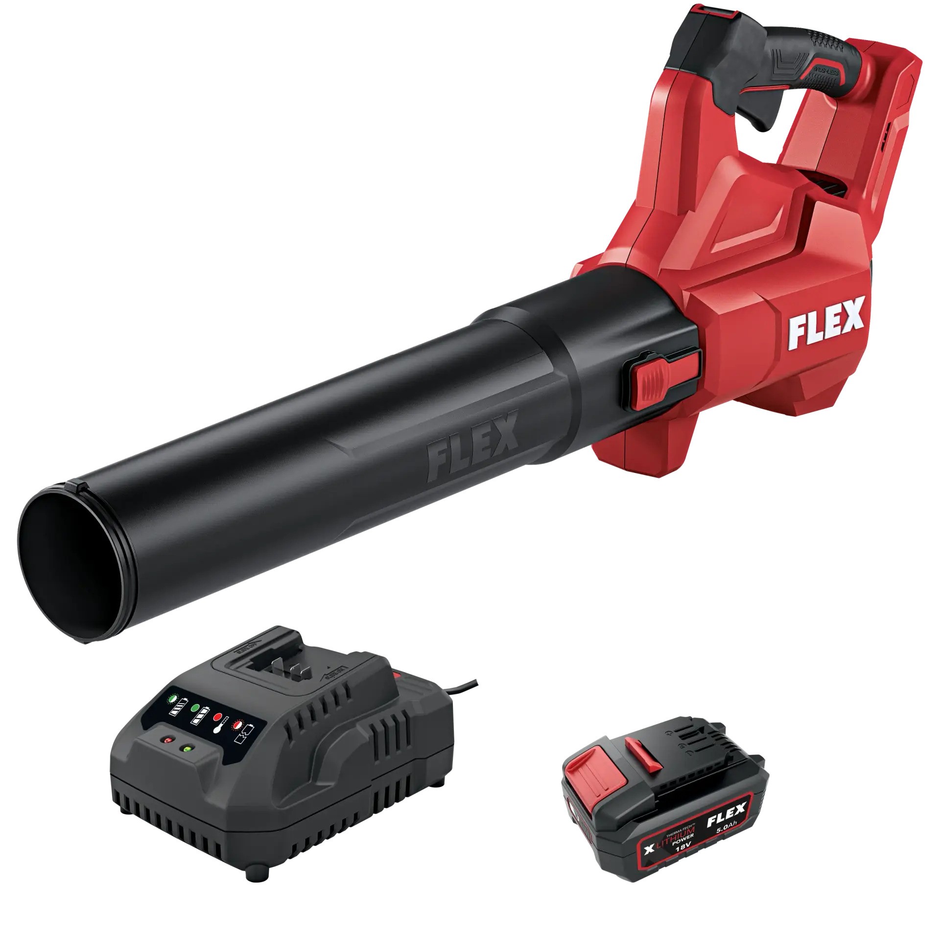 Flex-tools 534494 GVL 790 18-EC akkulehtipuhallin 18V 1 x akku 18V 5.0Ah ja laturi