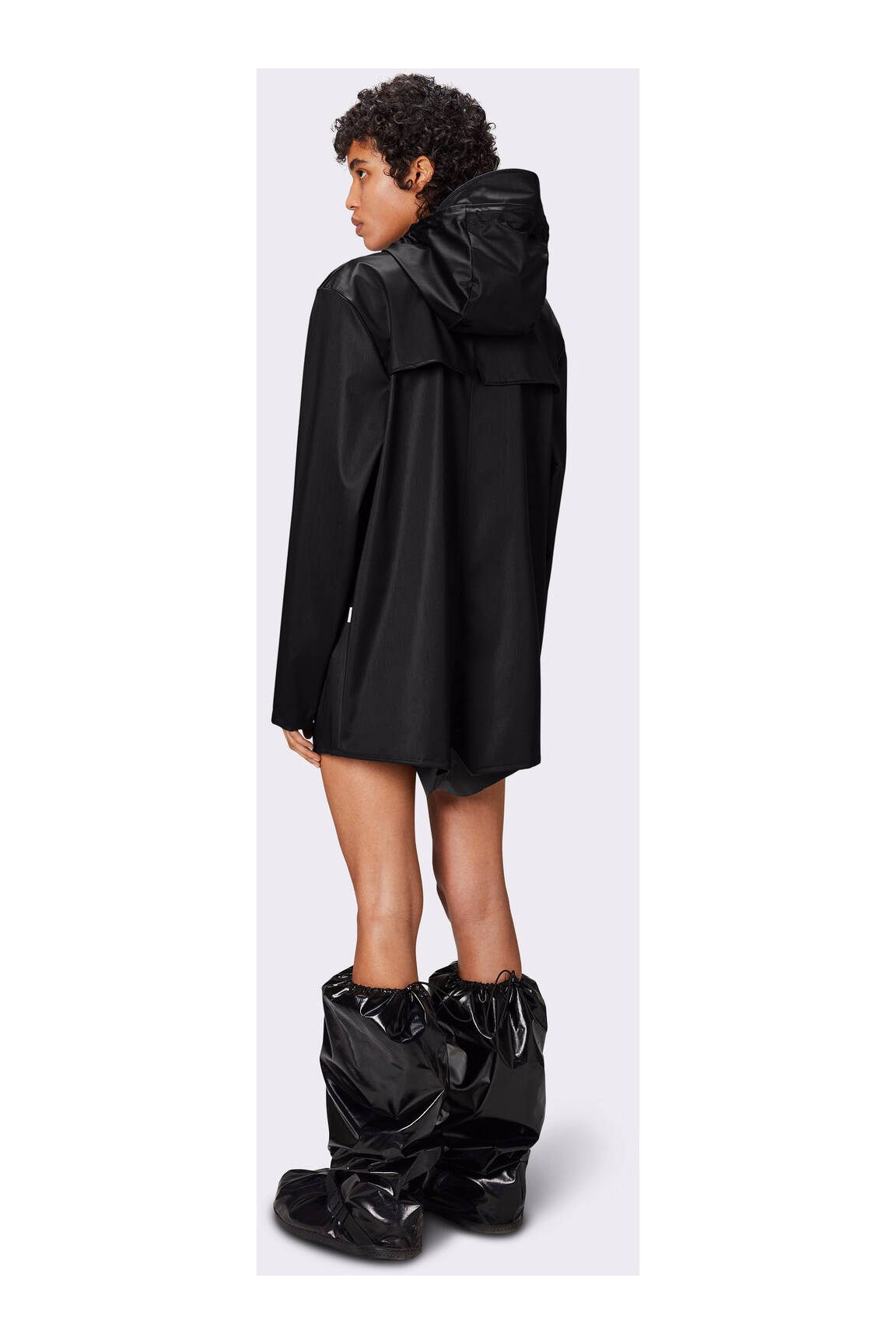 Rains Impermeables Trenchs Unisexe couleur noir