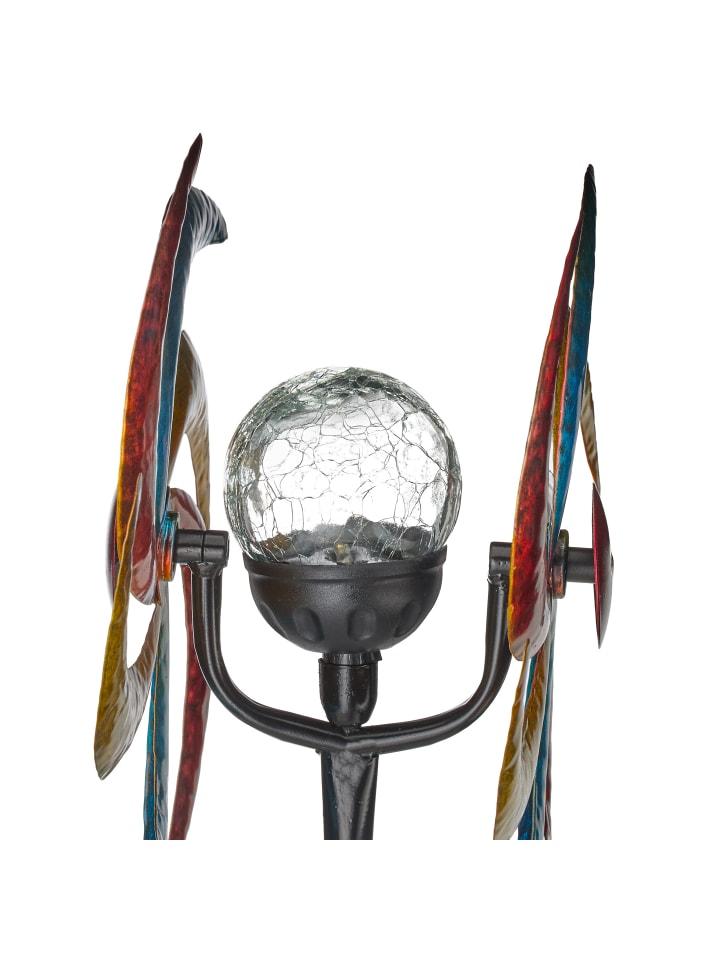 relaxdays Solar-Windrad in Bunt - (B)30 x (H)117 x (T)15 cm günstig kaufen onesize