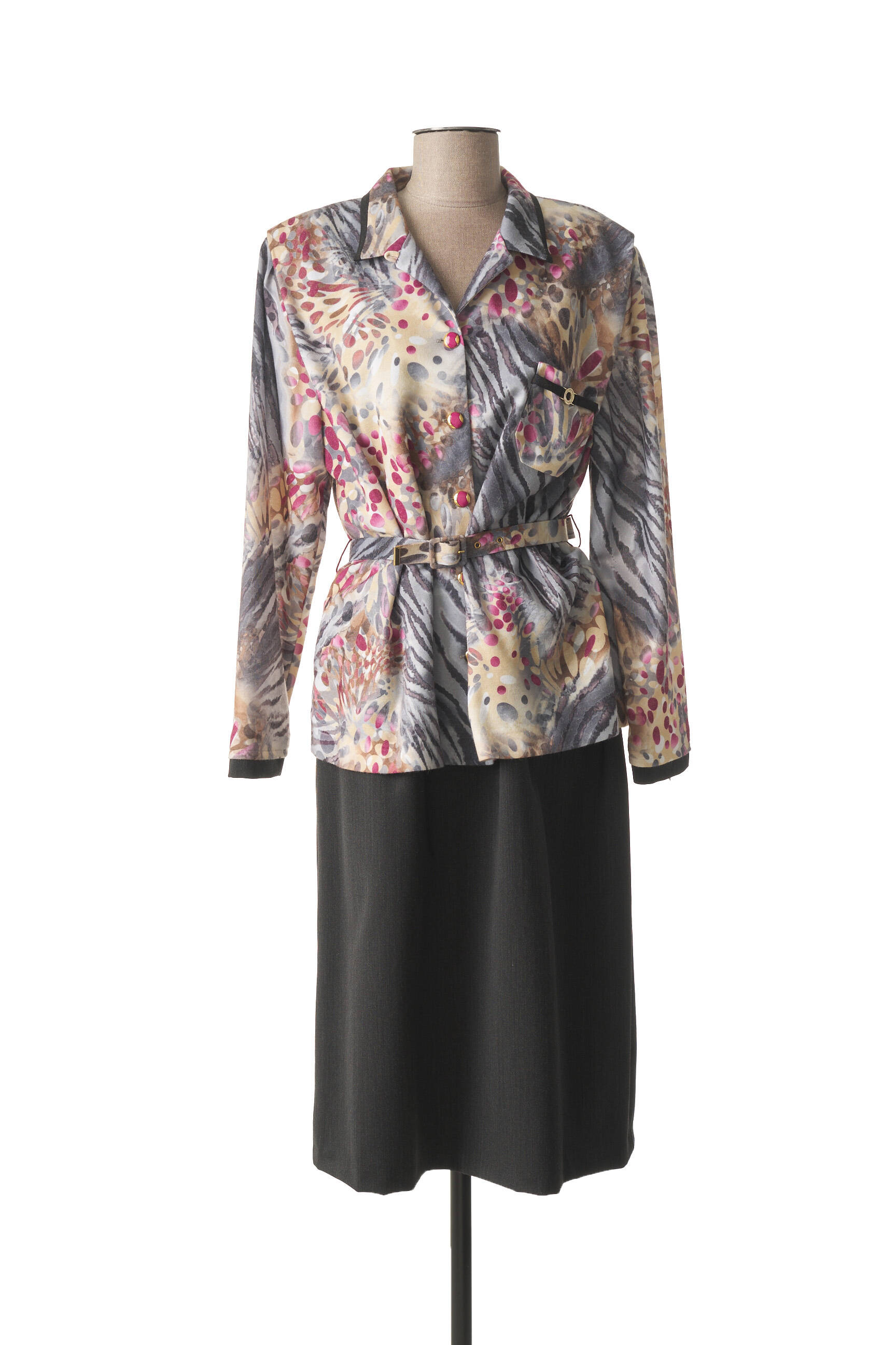 France Rivoire Ensembles Robe Femme couleur gris