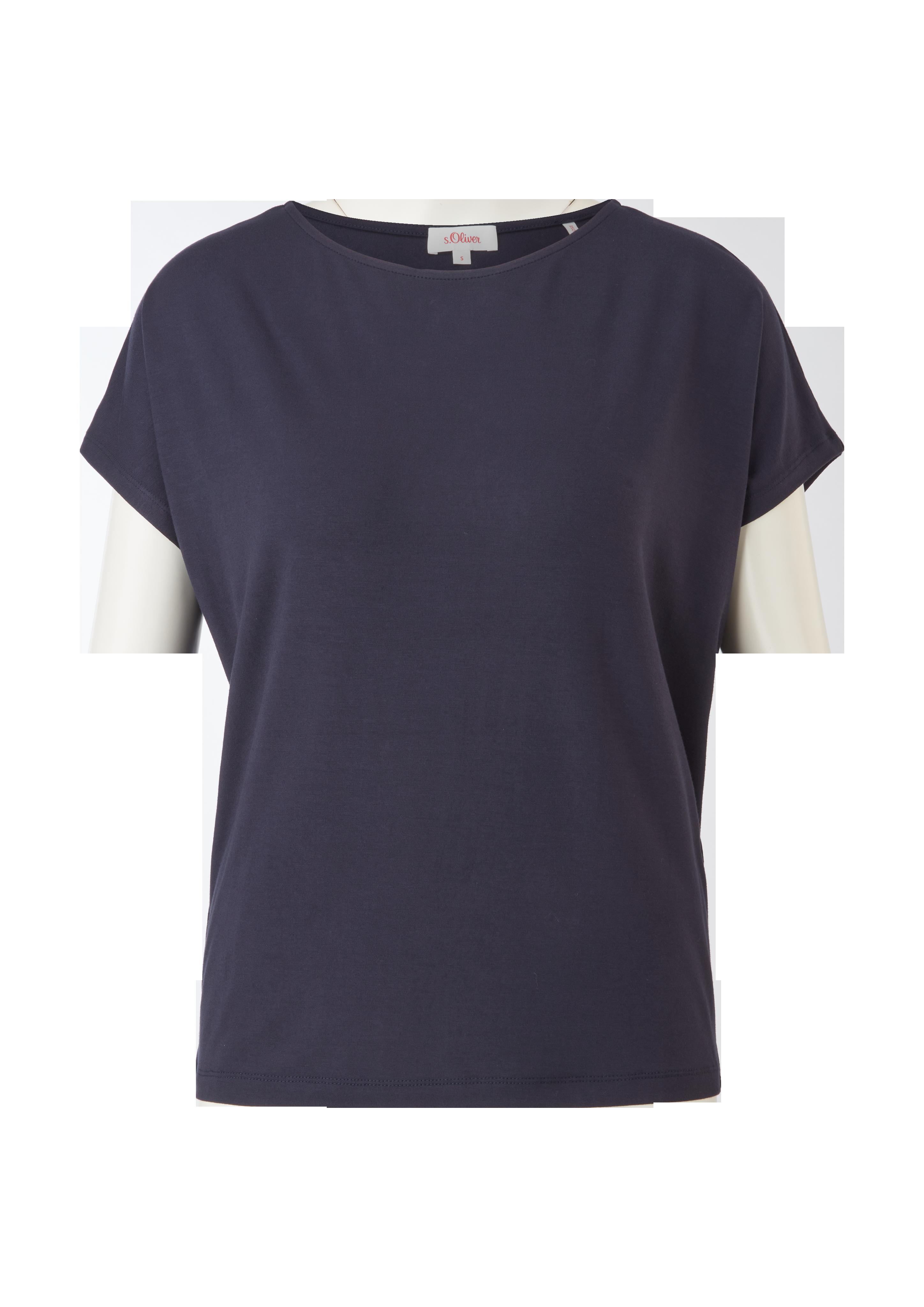 Ärmelloses T-Shirt aus Viskosestretch  2112030-5959
