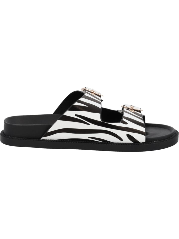 palado Pantoletten in black white günstig kaufen