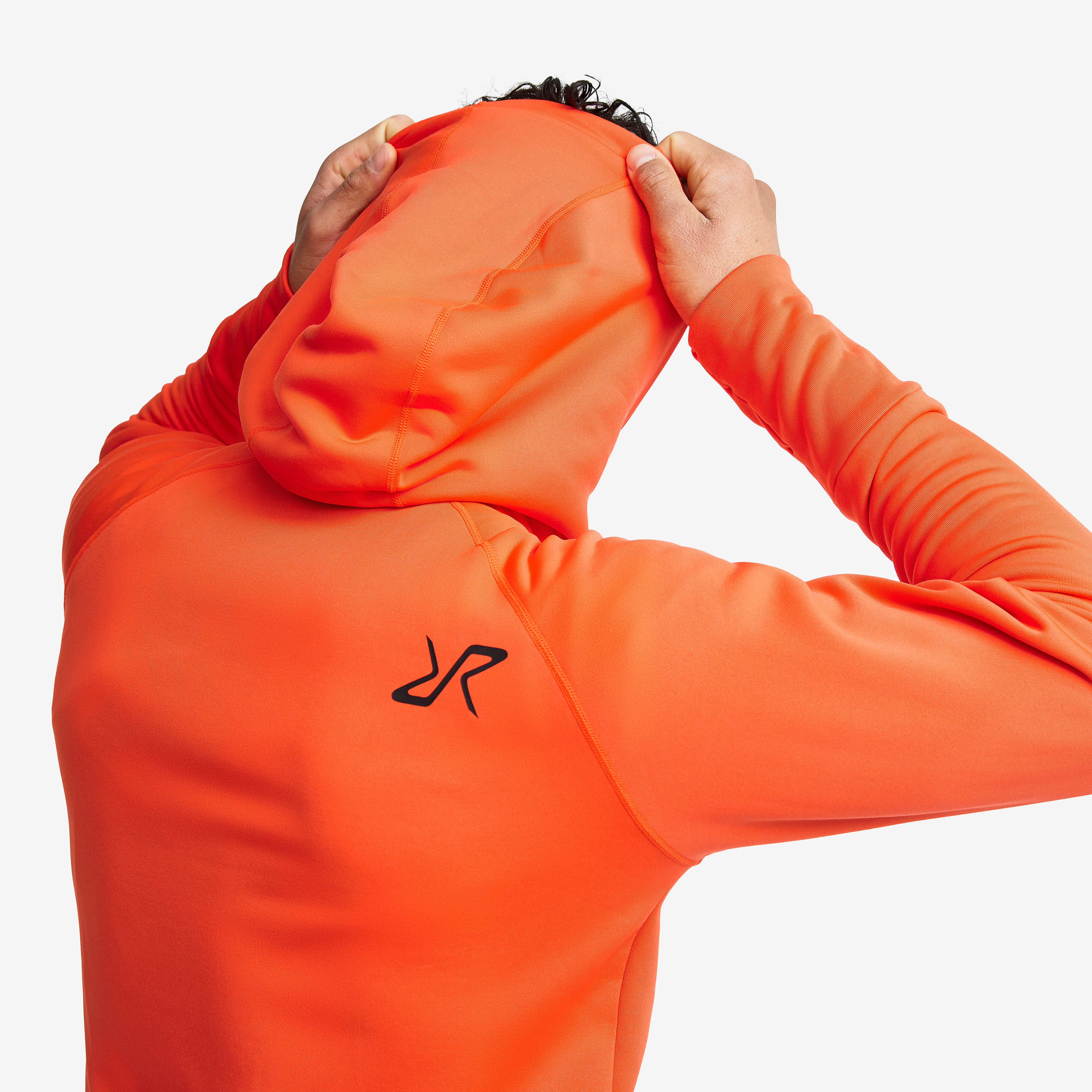 Illusion Hoodie Homme Mandarin Red
