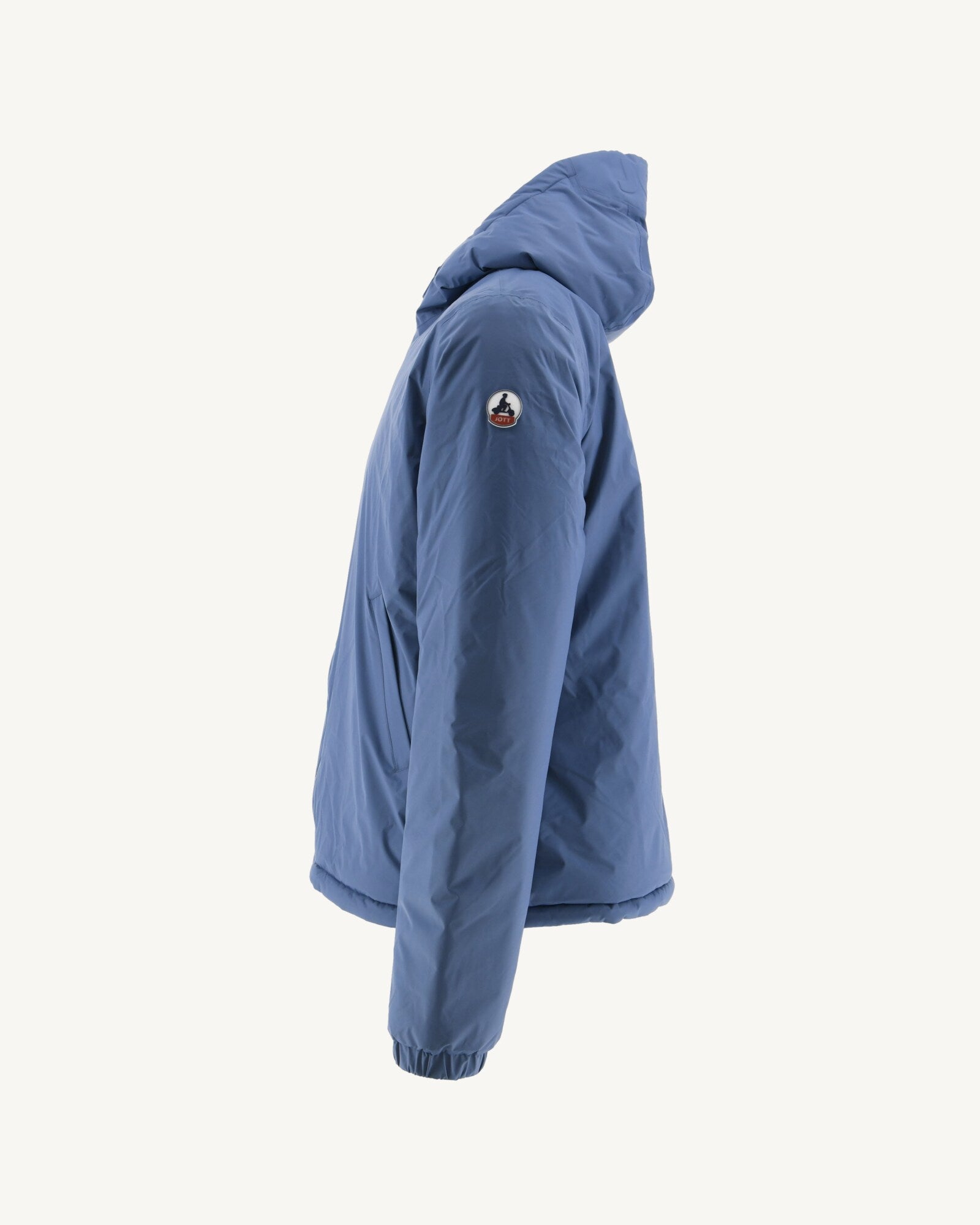 Doudoune réversible à capuche Bleu jeans/Army Bergen