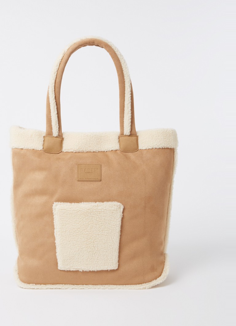 Torba typu tote Barts Ucko z pluszowymi detalami.