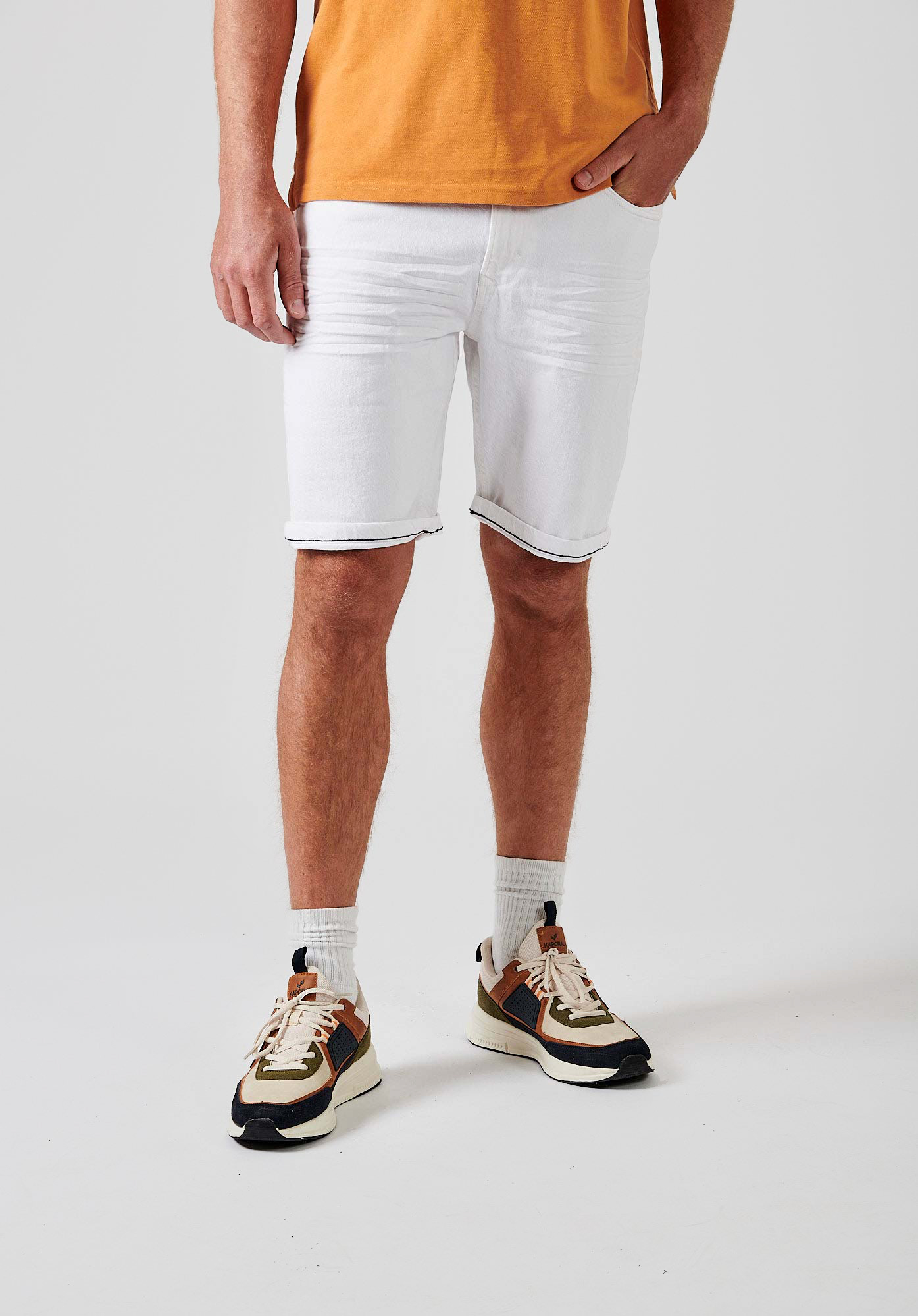 ATLAS  Bermuda en jean Homme