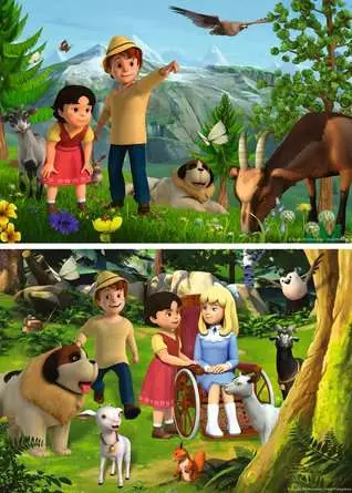 Kinderpuzzle ab 4 Jahren - Heidi's Abenteuer - 24 Teile