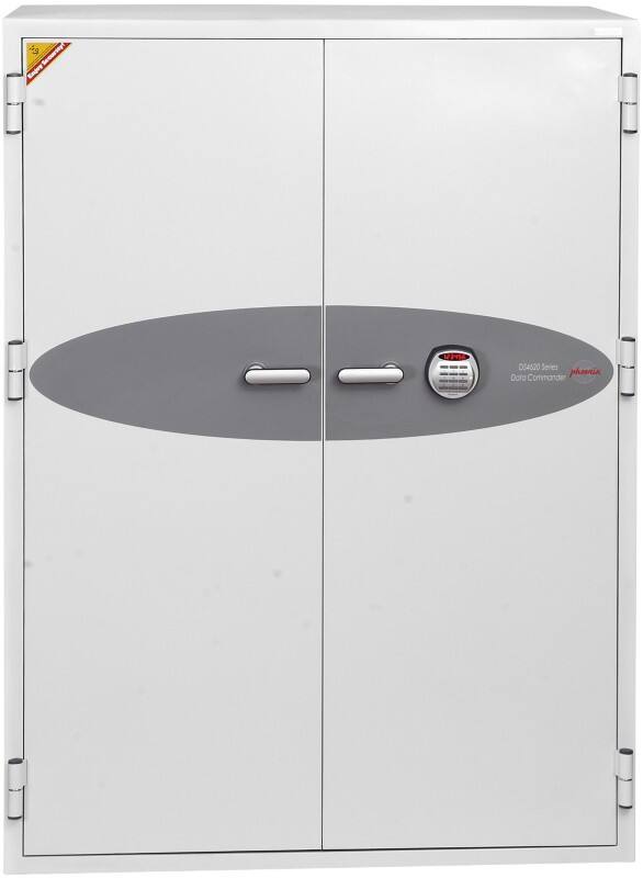 Phoenix Größe 3 Datenschutztresor elektronisches Schloss 457L Data Commander DS4623E 1685 x 1200 x 720mm Weiß